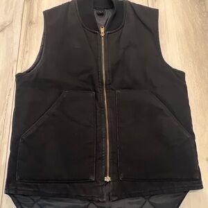 Men's Light Black Colored Carhartt Vest